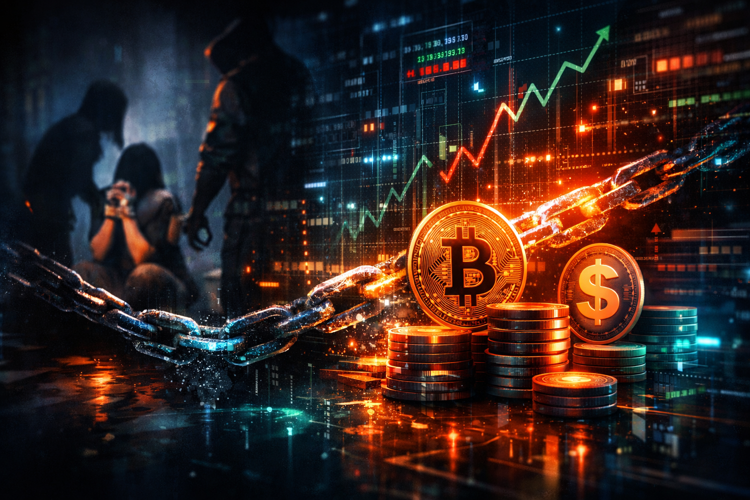 Crypto payments linked to human trafficking jump 85%, Chainalysis warns