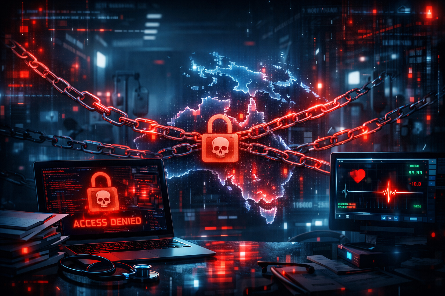 Inc ransomware group holds healthcare hostage in Oceania